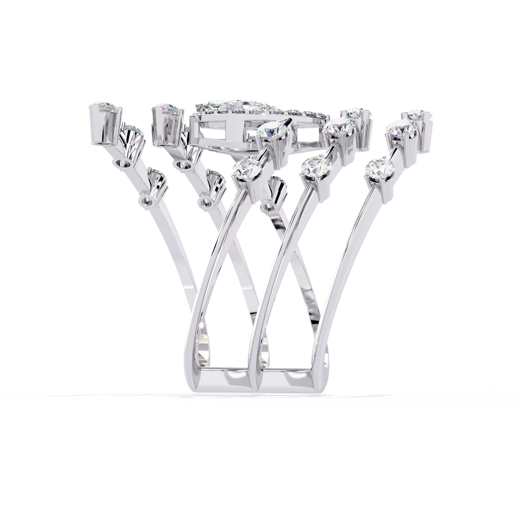 Glowing Door Diamond Ring 11