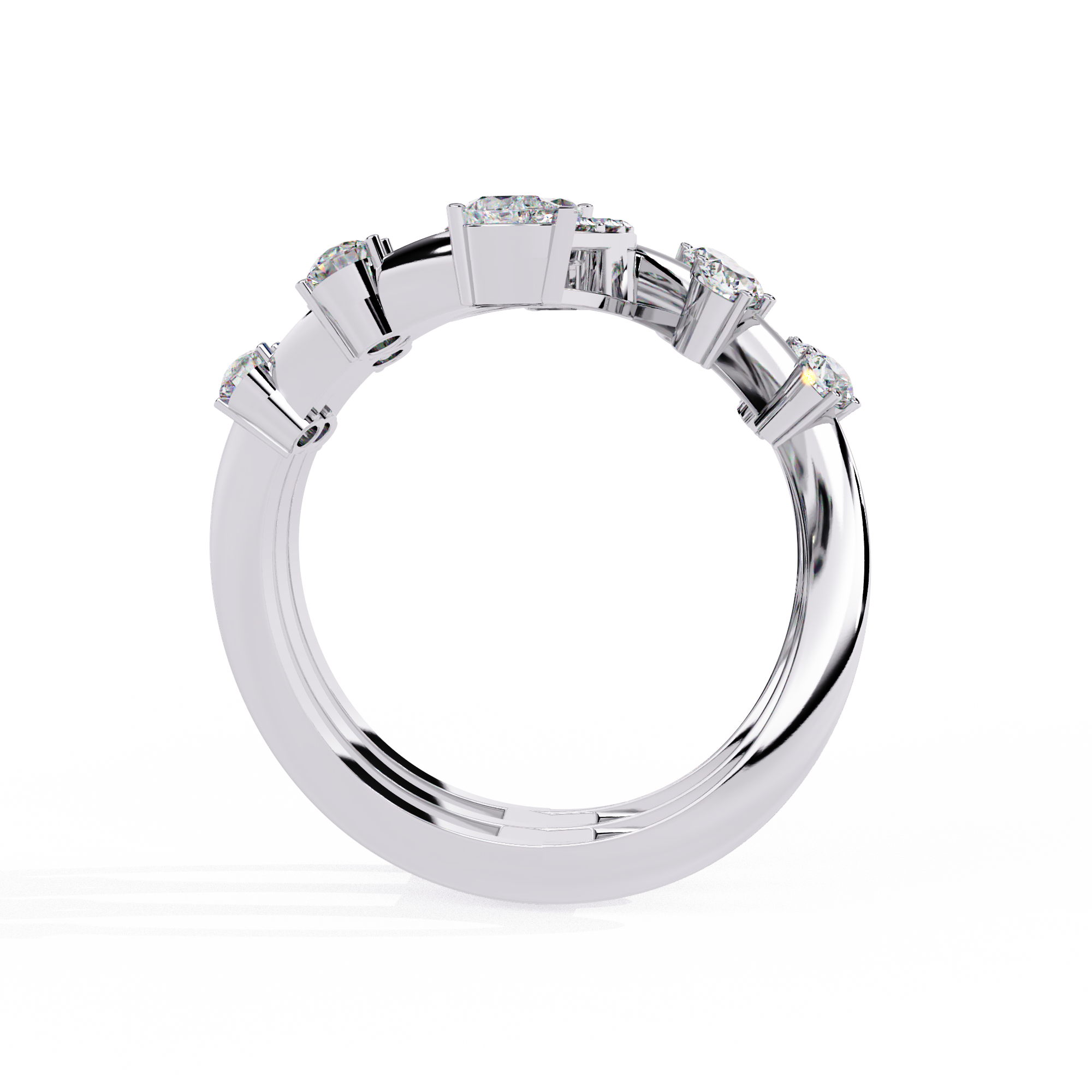 Glowing Door Diamond Ring 12