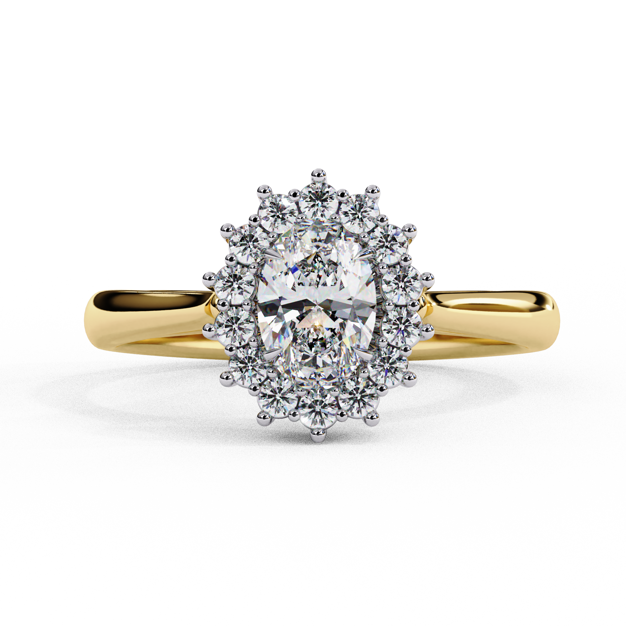 Golden Grace Lab Grown Diamond Ring
