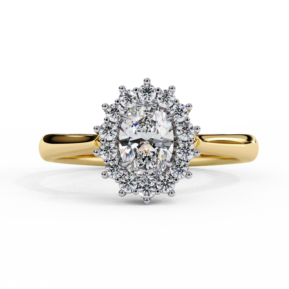 Golden Grace Lab Grown Diamond Ring