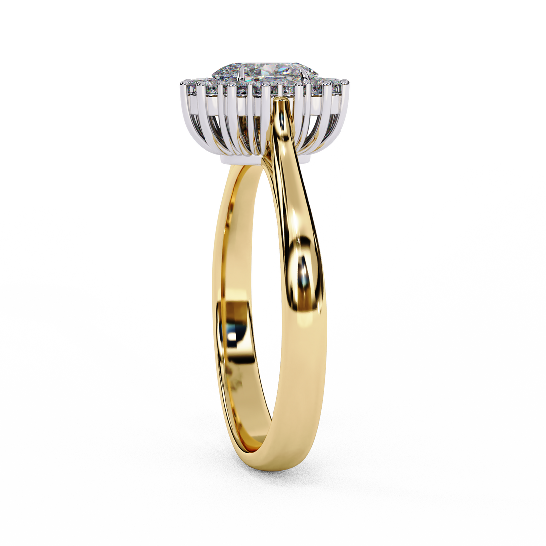 Golden Grace Lab Grown Diamond Ring4