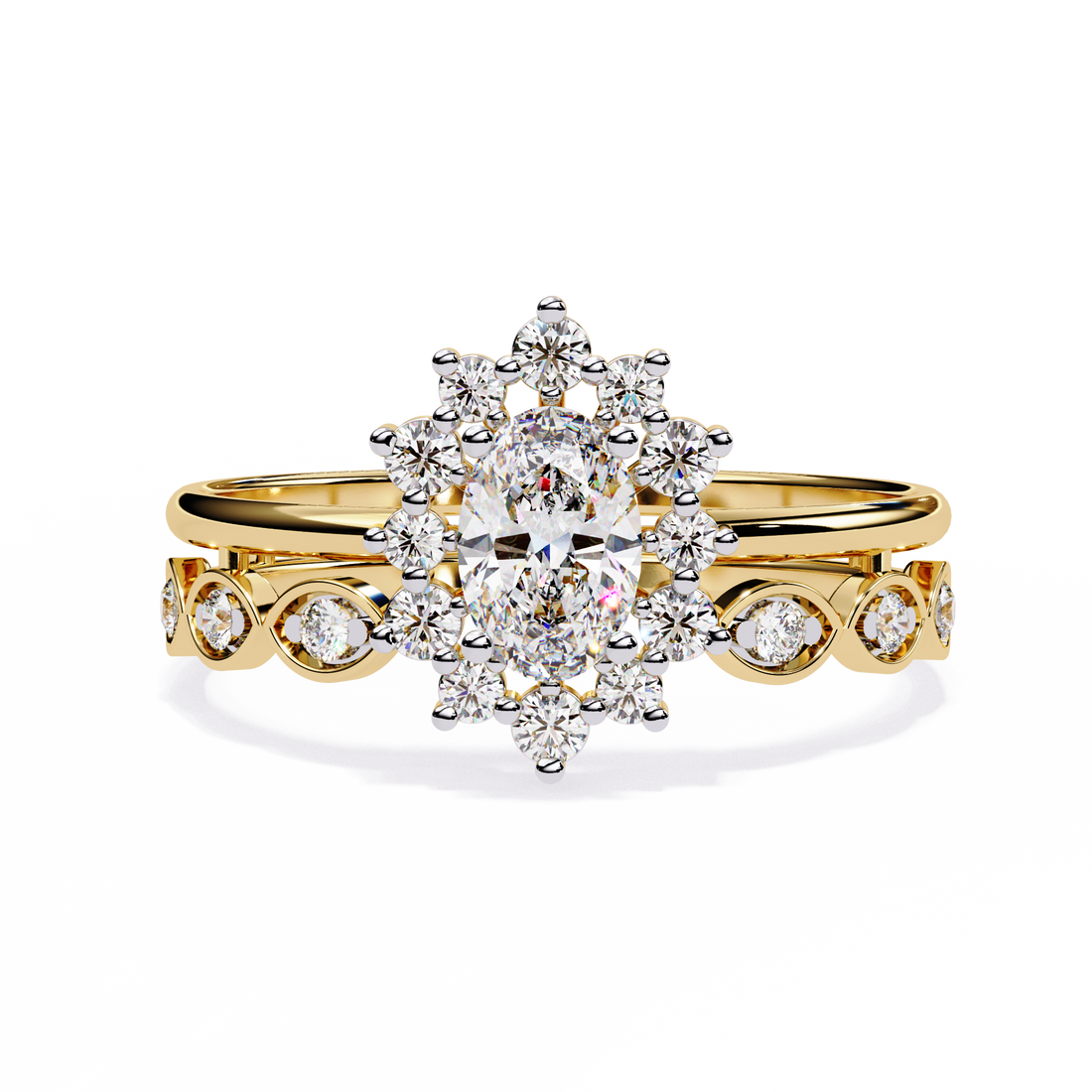 Golden Mirage Diamond Ring