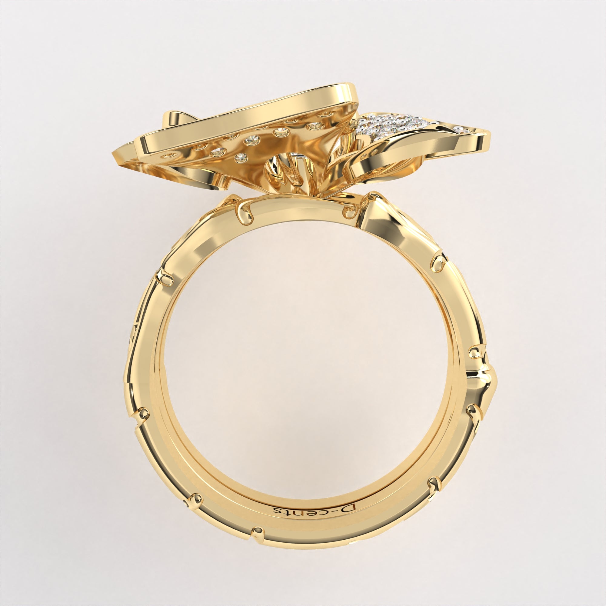 Gorgeous petal Diamond Ring