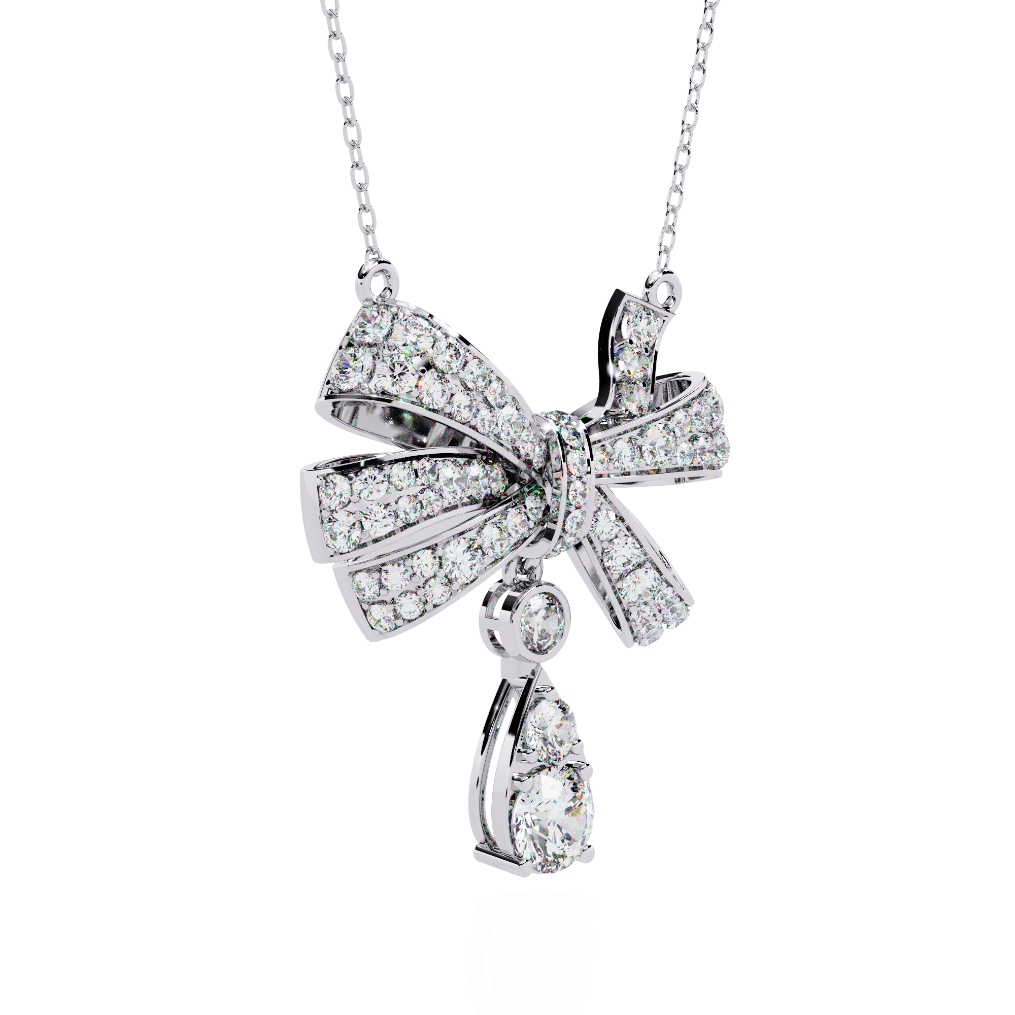 Graceful Appeal Diamond Pendant with chain