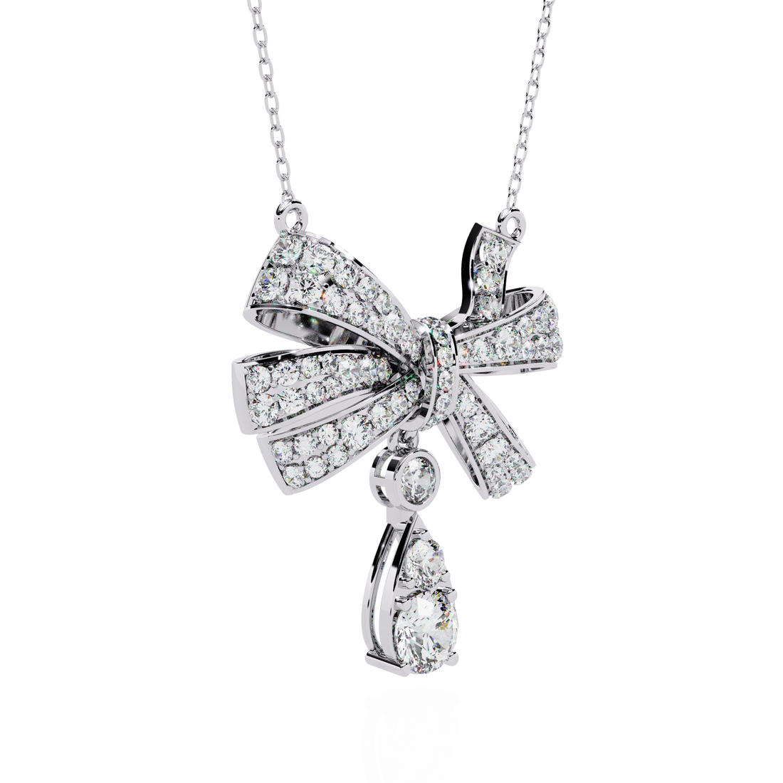 Graceful Appeal Diamond Pendant with chain