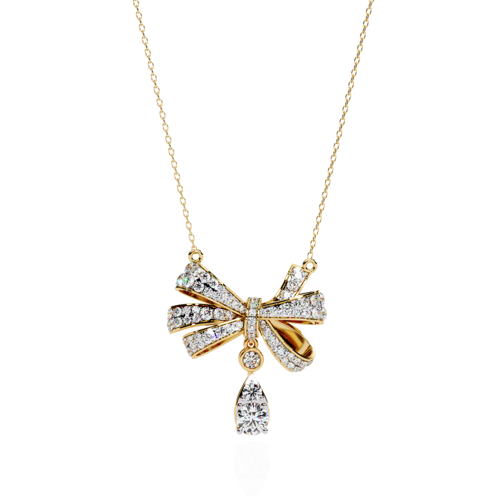 Graceful Appeal Diamond Pendant with chain