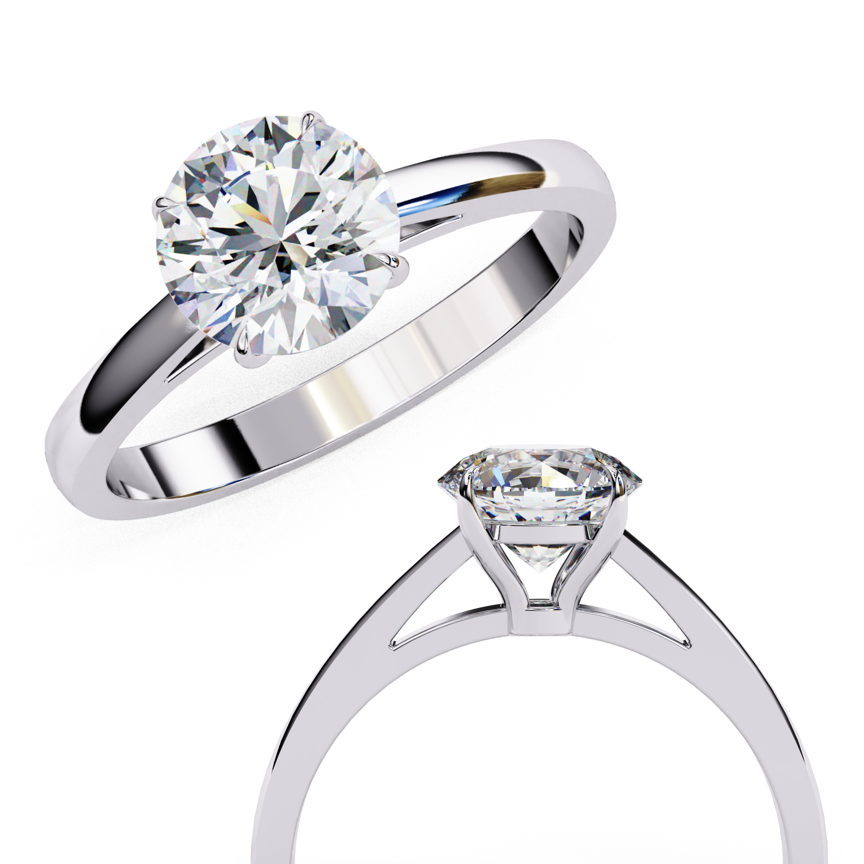 Graceful Bond Diamond Ring 13
