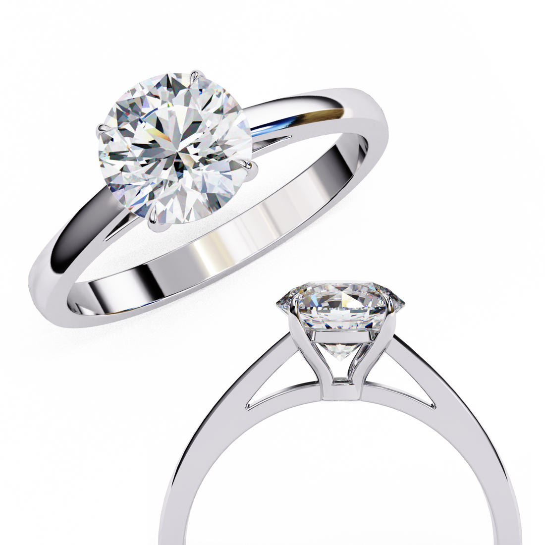 Graceful Bond Diamond Ring 13