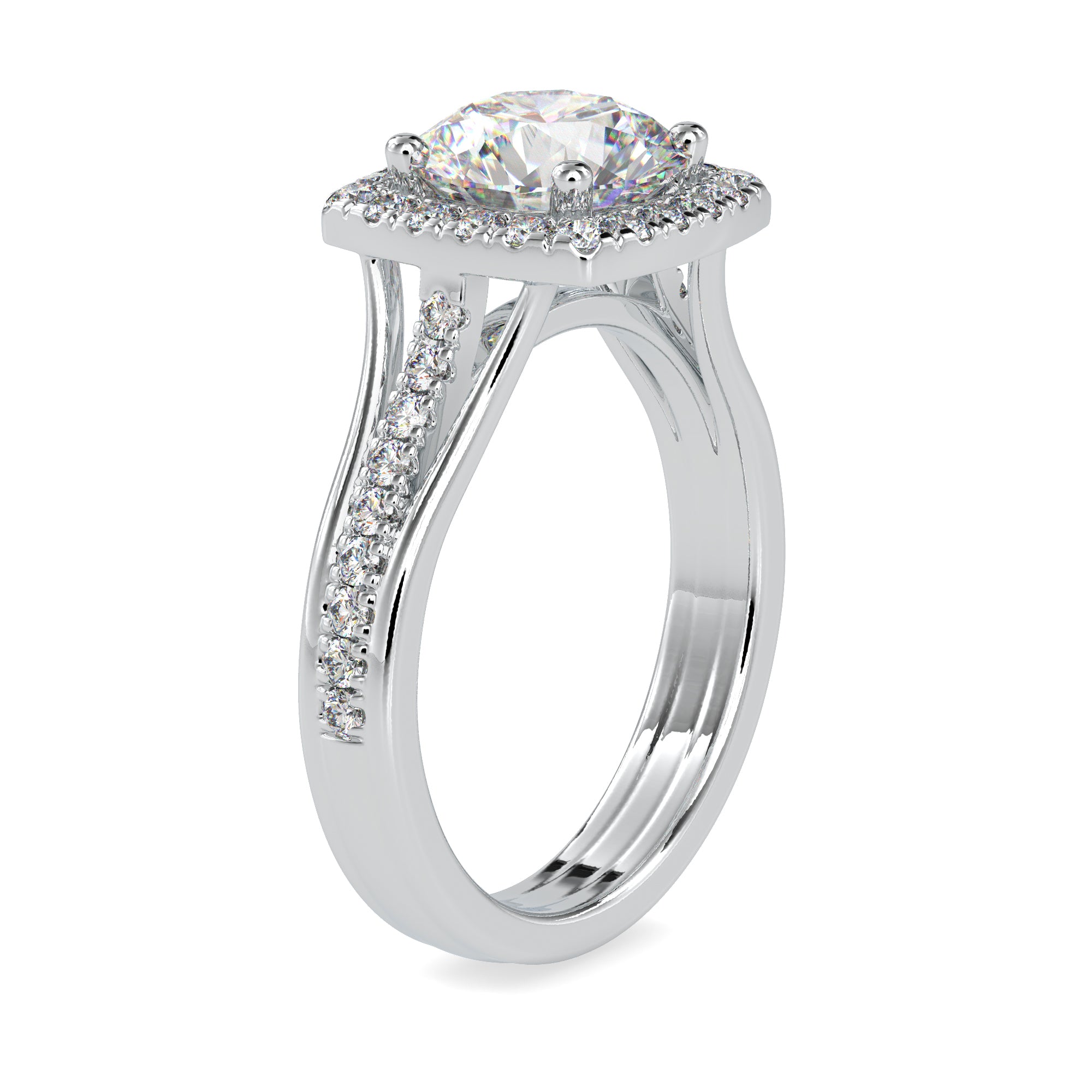 Graceful Bond solitaire Diamond Ring 4