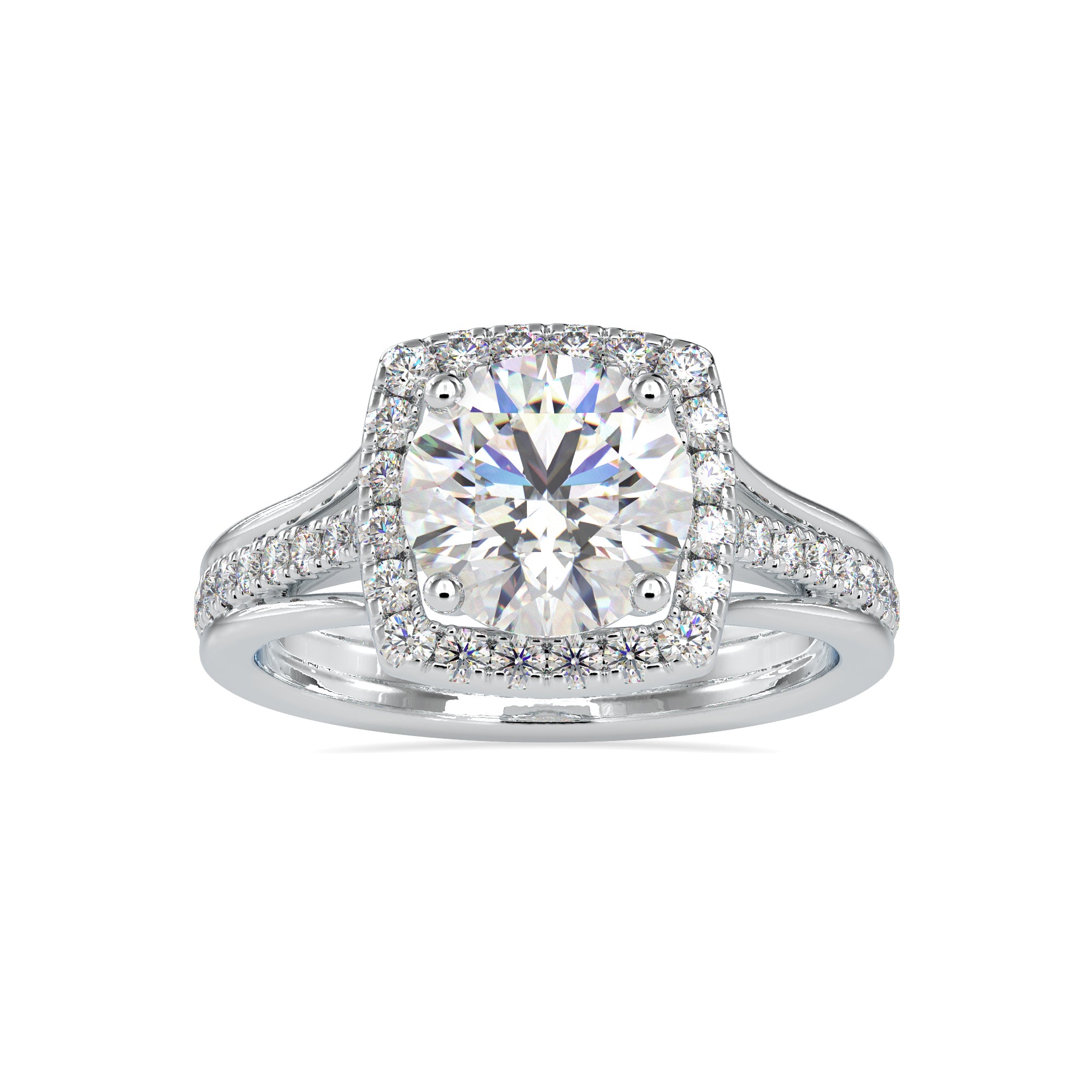 Graceful Bond solitaire Diamond Ring 5