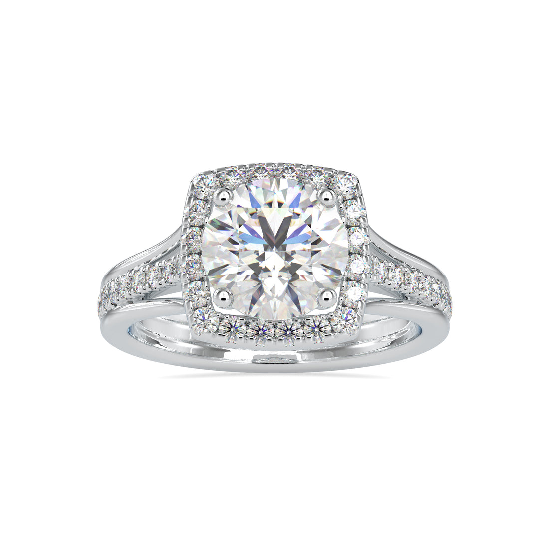 Graceful Bond solitaire Diamond Ring 5