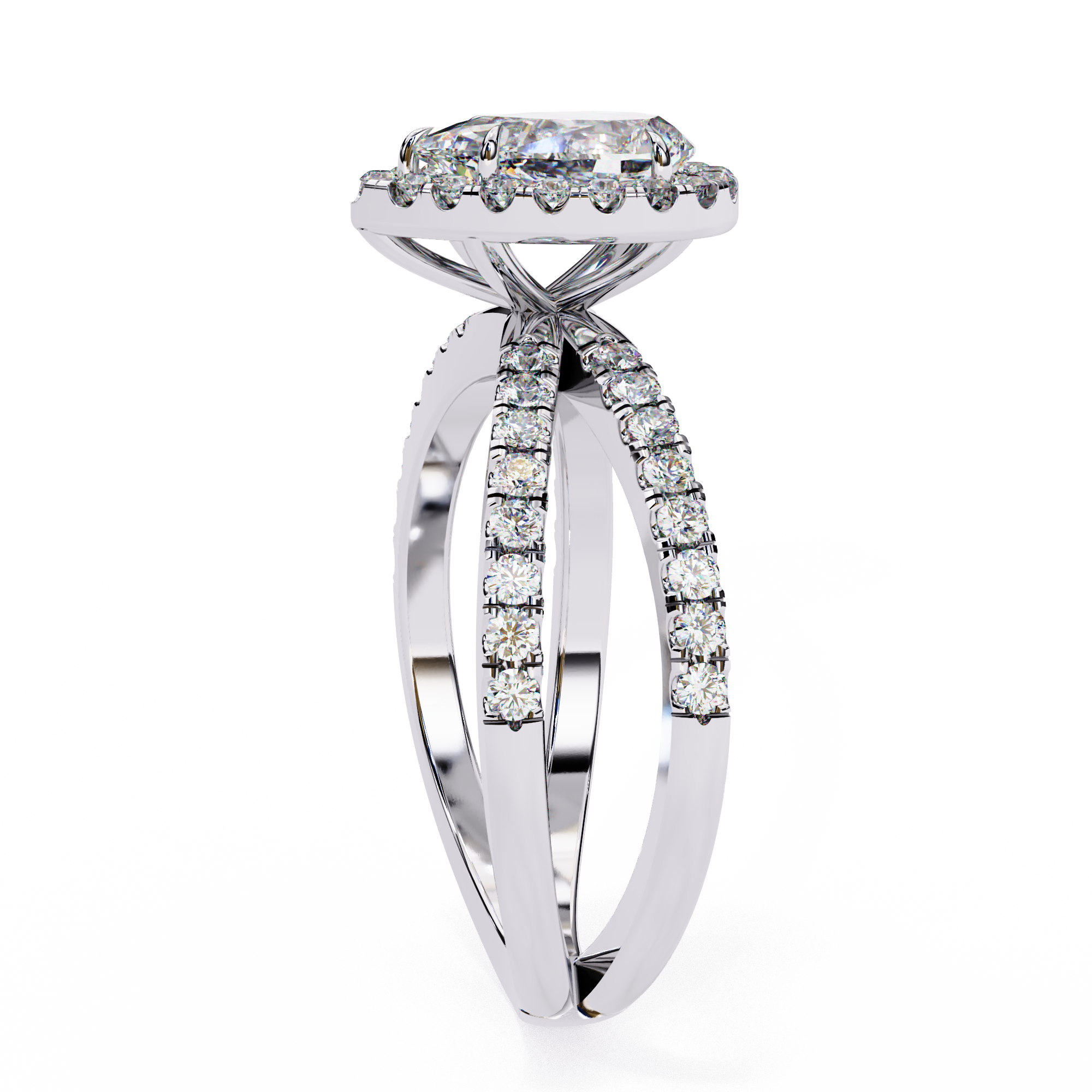 Graceful Choice Pear Diamond Ring 10