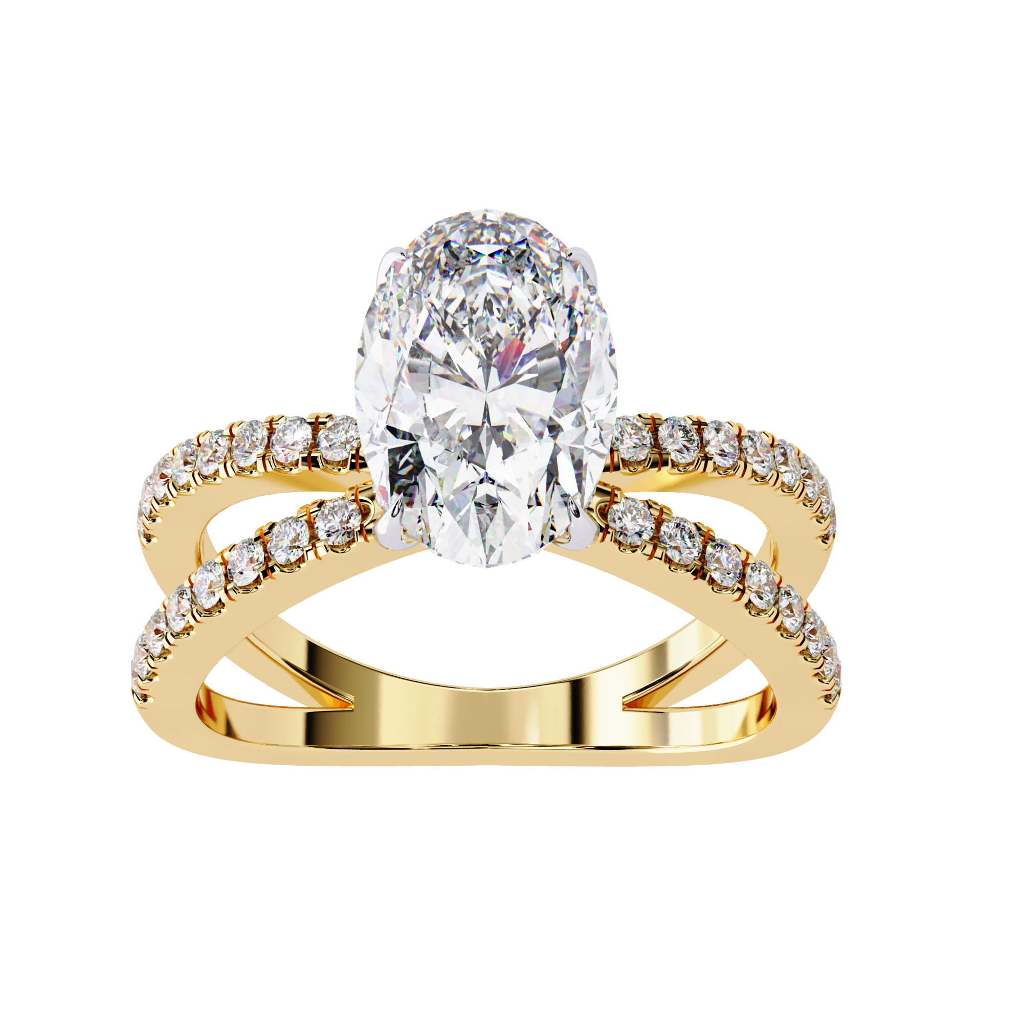 Graceful Spark Diamond Ring