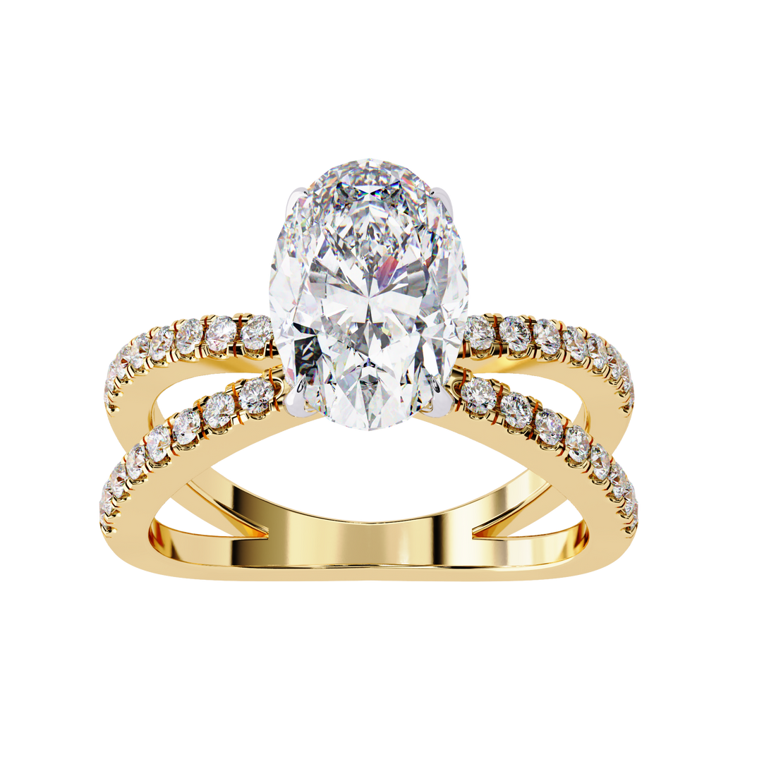 Graceful Spark Diamond Ring