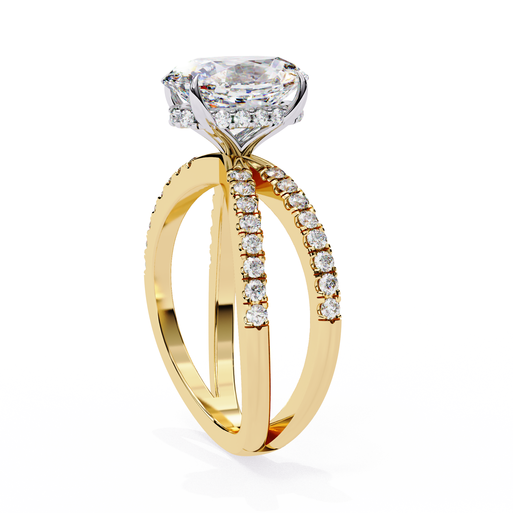 Graceful Spark Diamond Ring 4