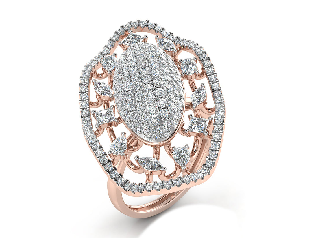 Graceful Touch Diamond Ring 5