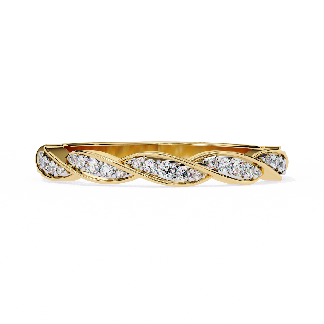 Gratitude Diamond Ring band