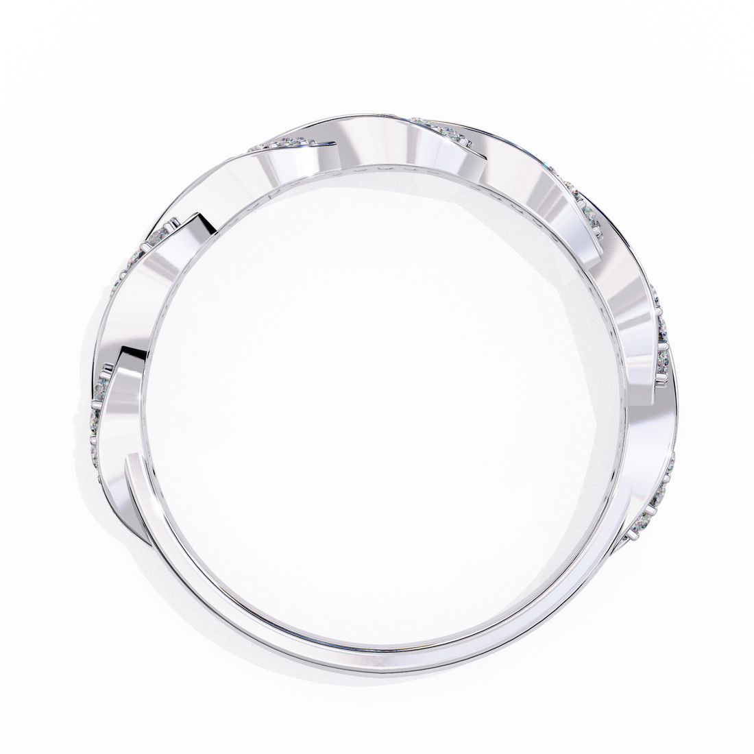 Gratitude Diamond Ring band 15