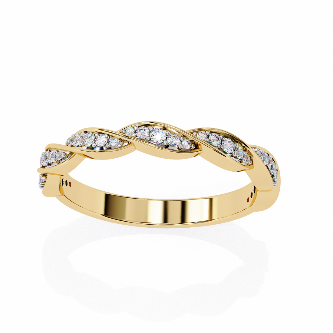 Gratitude Diamond Ring band 2