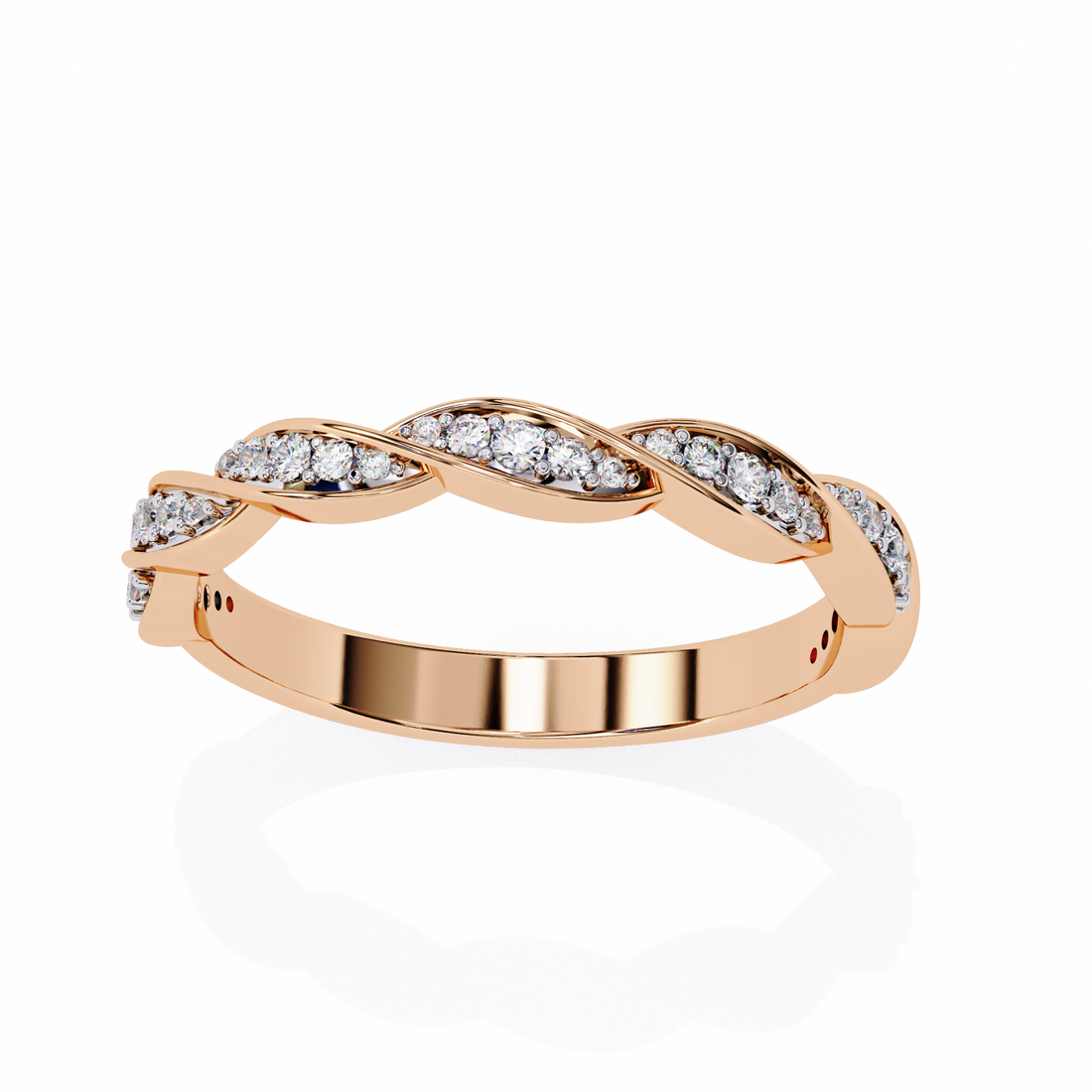 Gratitude Diamond Ring band 8