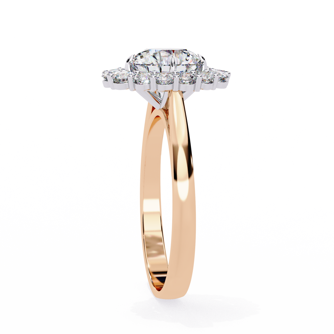 Halo Muse Statement Ring 8