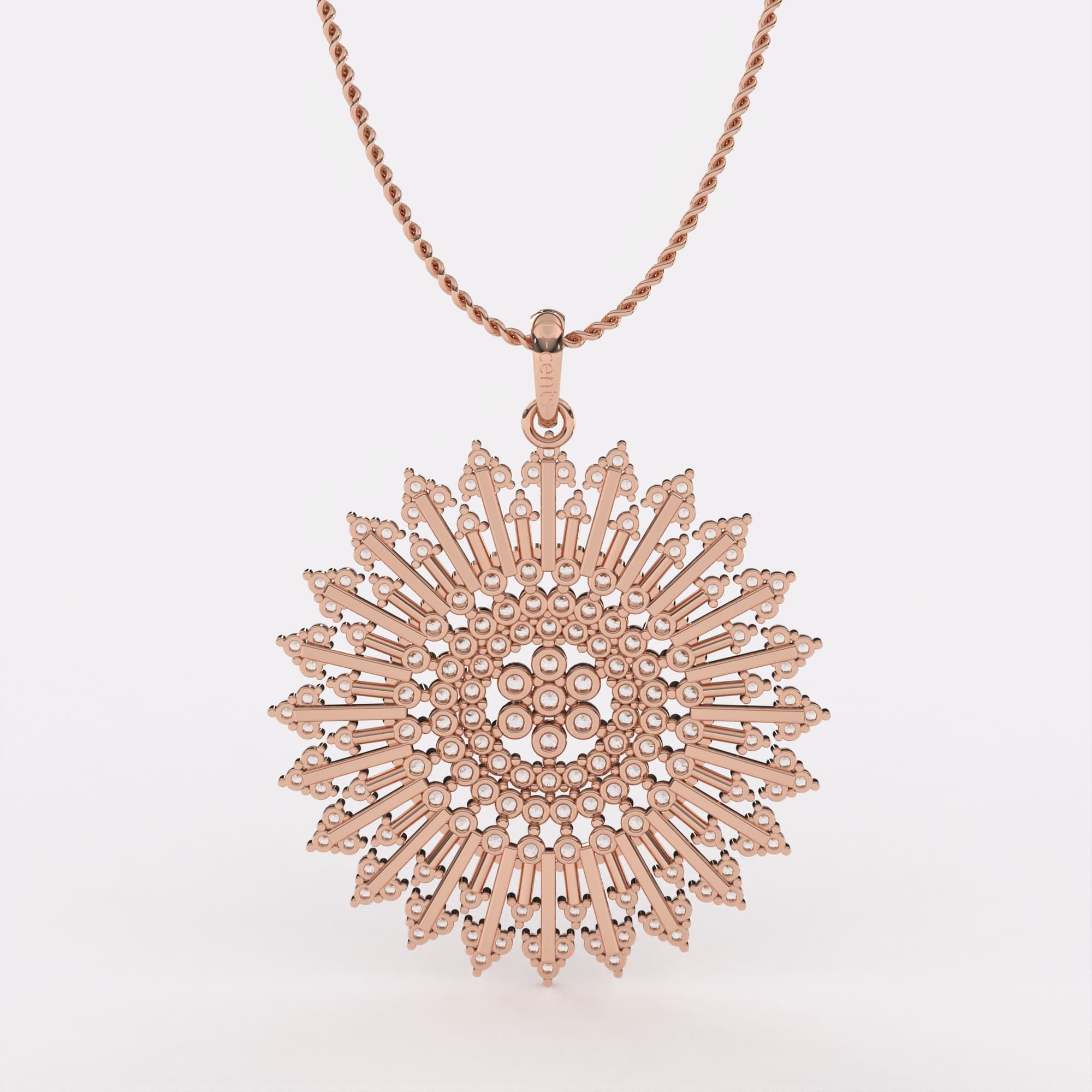 Hypnotic Diamond Pendant