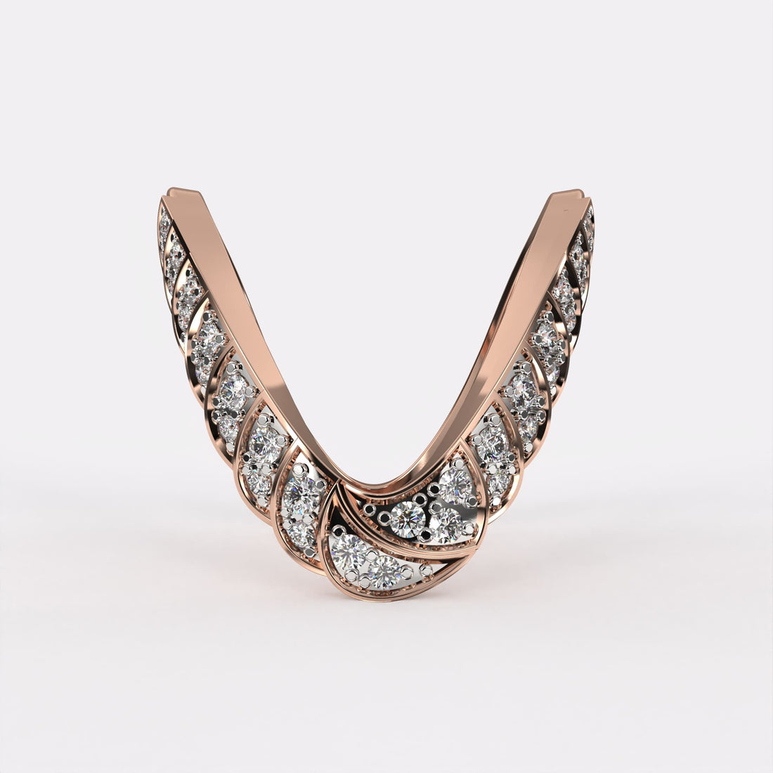 Infinity Band Diamond Ring