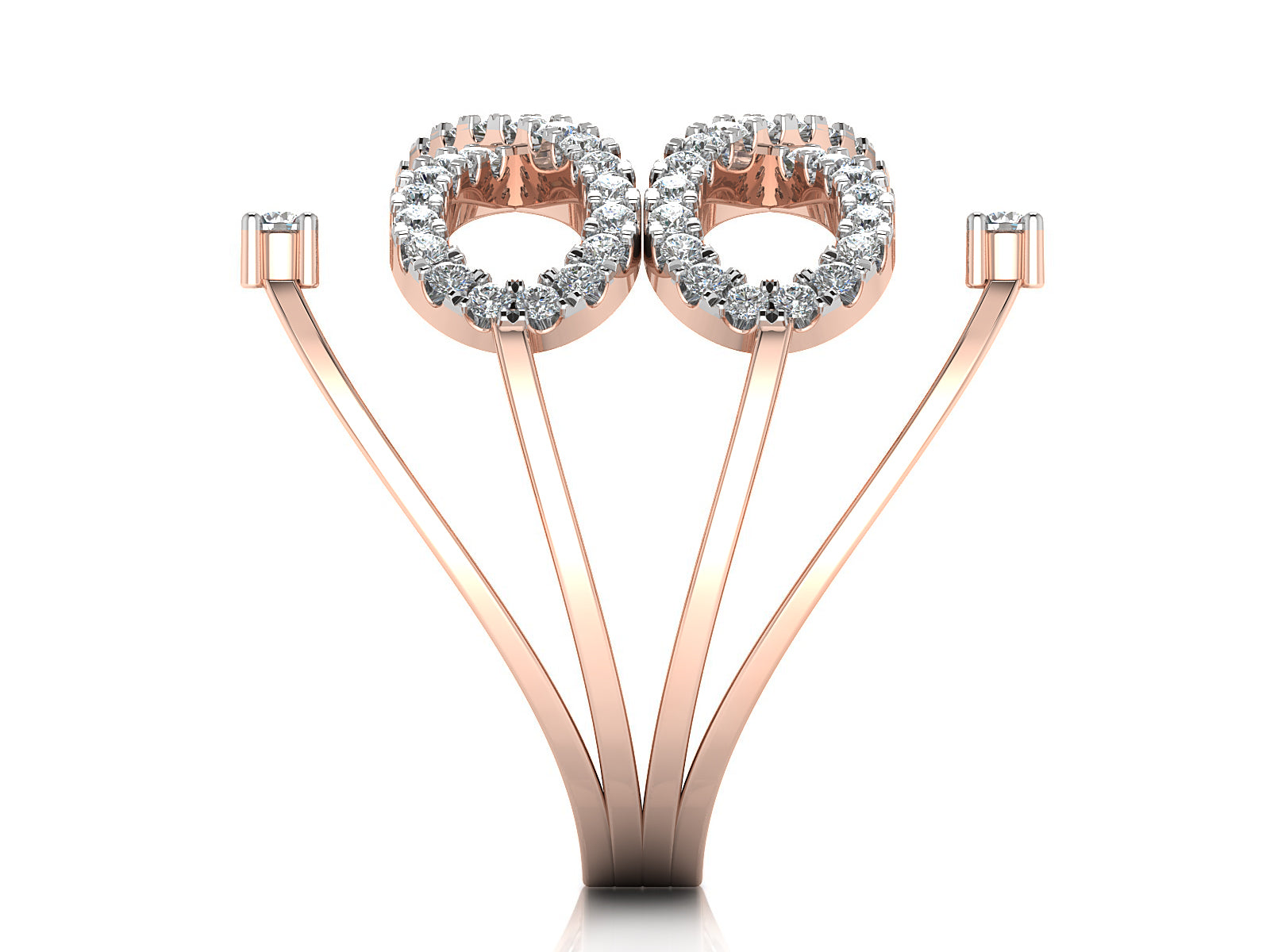 Infinity Bloom Diamond Ring  6