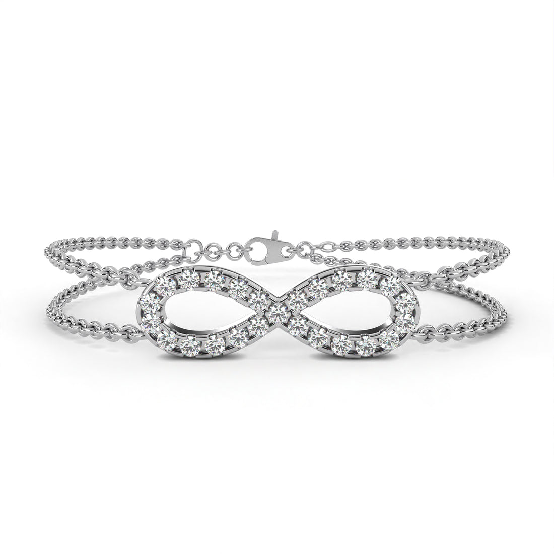 Infinity Diamond Bracelet
