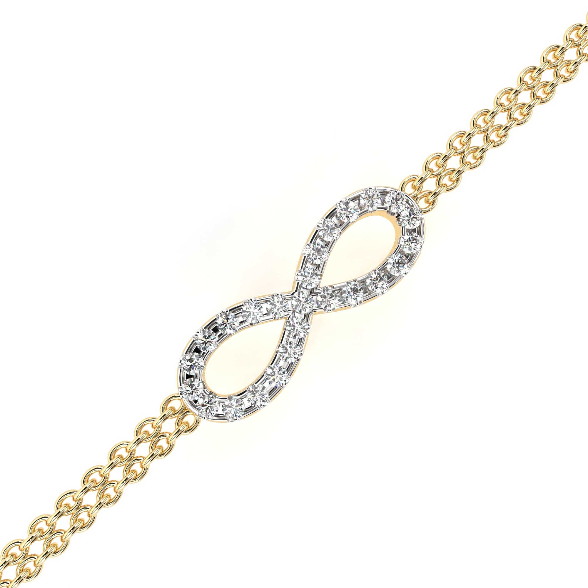 Infinity Diamond Bracelet