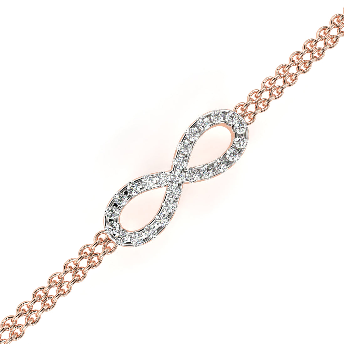 Infinity Diamond Bracelet