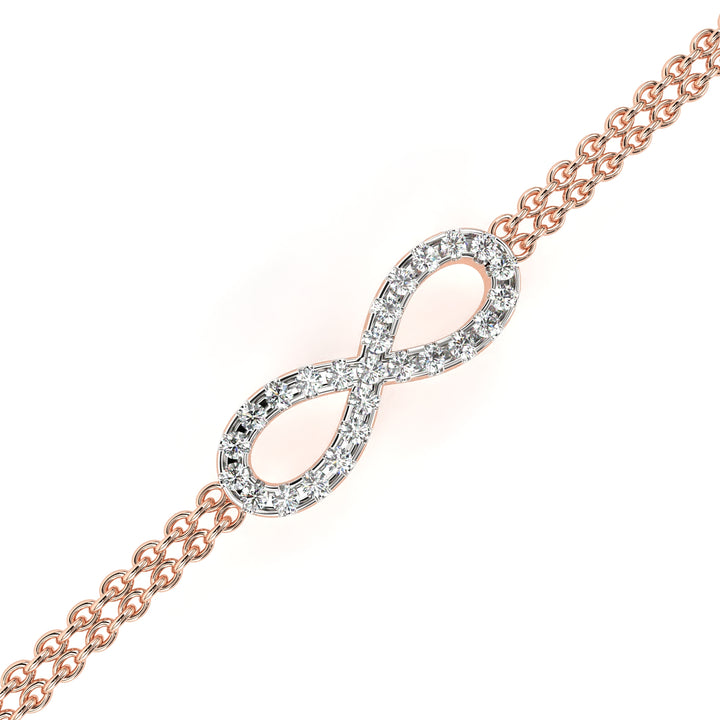 Infinity Diamond Bracelet