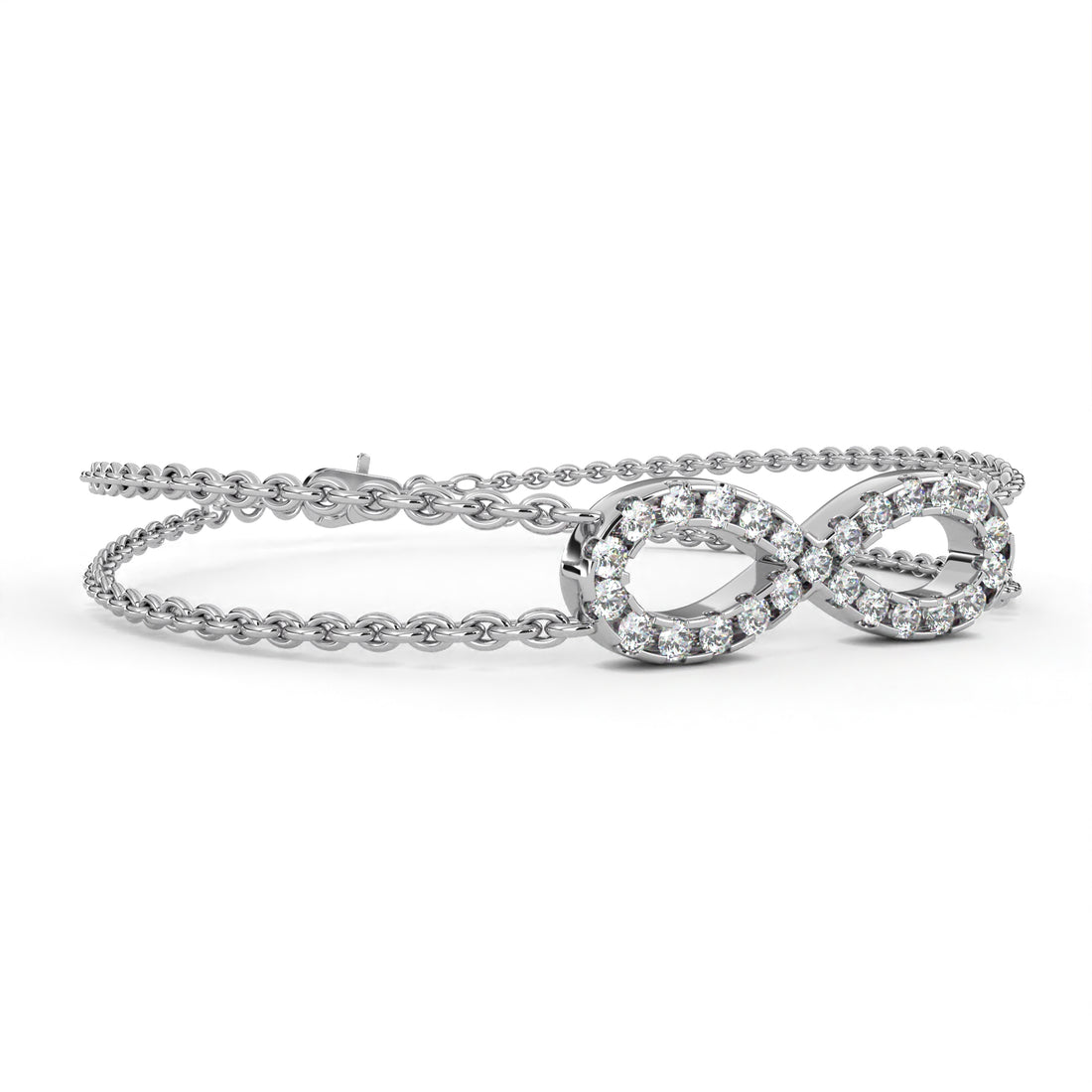 Infinity Diamond Bracelet