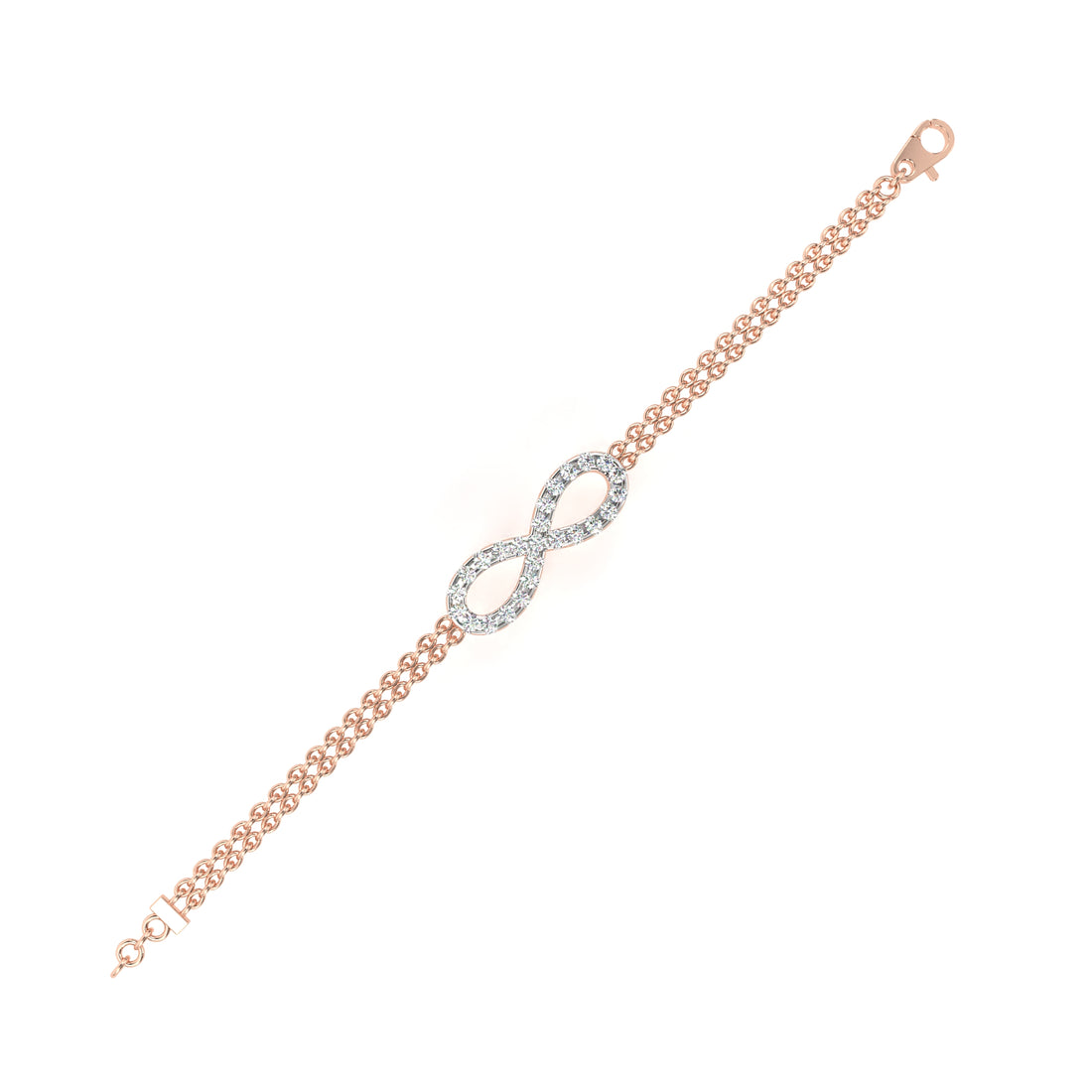 Infinity Diamond Bracelet