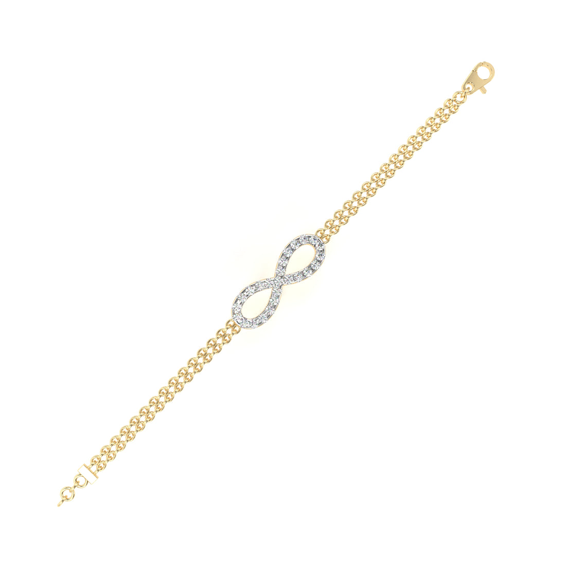 Infinity Diamond Bracelet