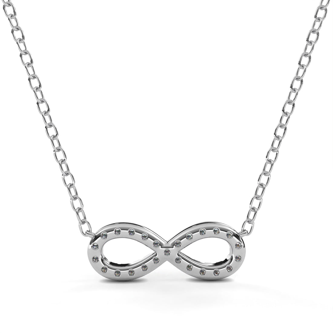 Infinity Diamond Pendant
