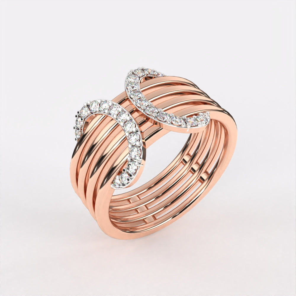 Intricate Diamond Ring