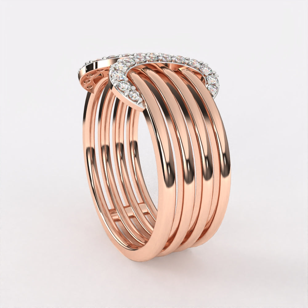 Intricate Diamond Ring