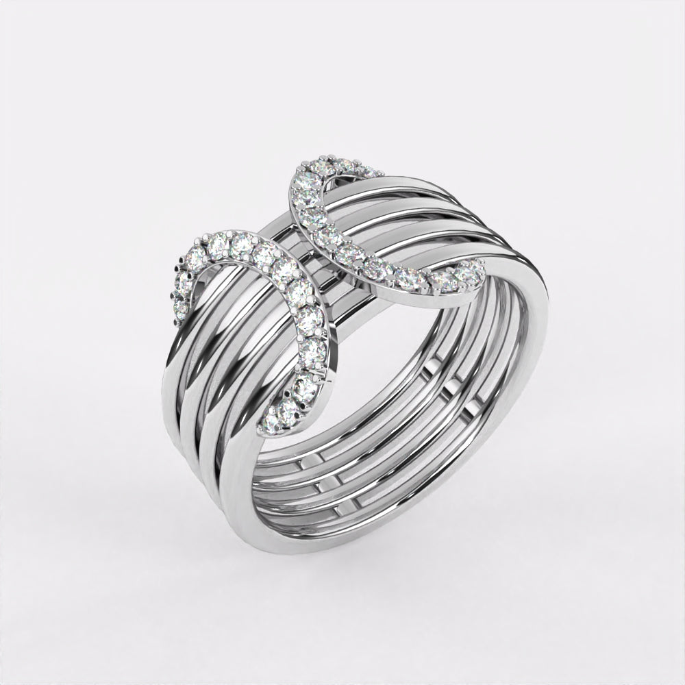 Intricate Diamond Ring