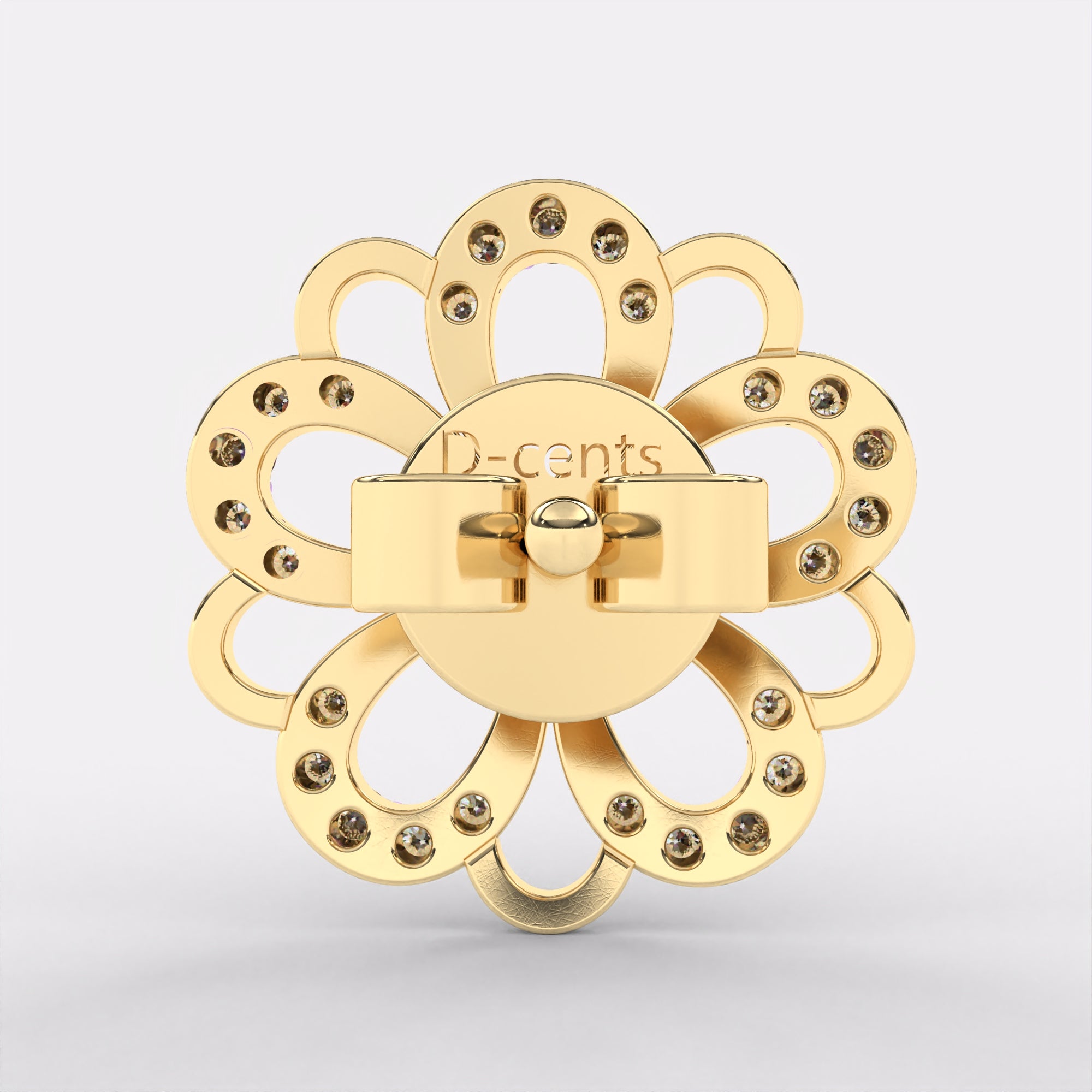 Lab Grown Bloom Diamond Stud Earrings