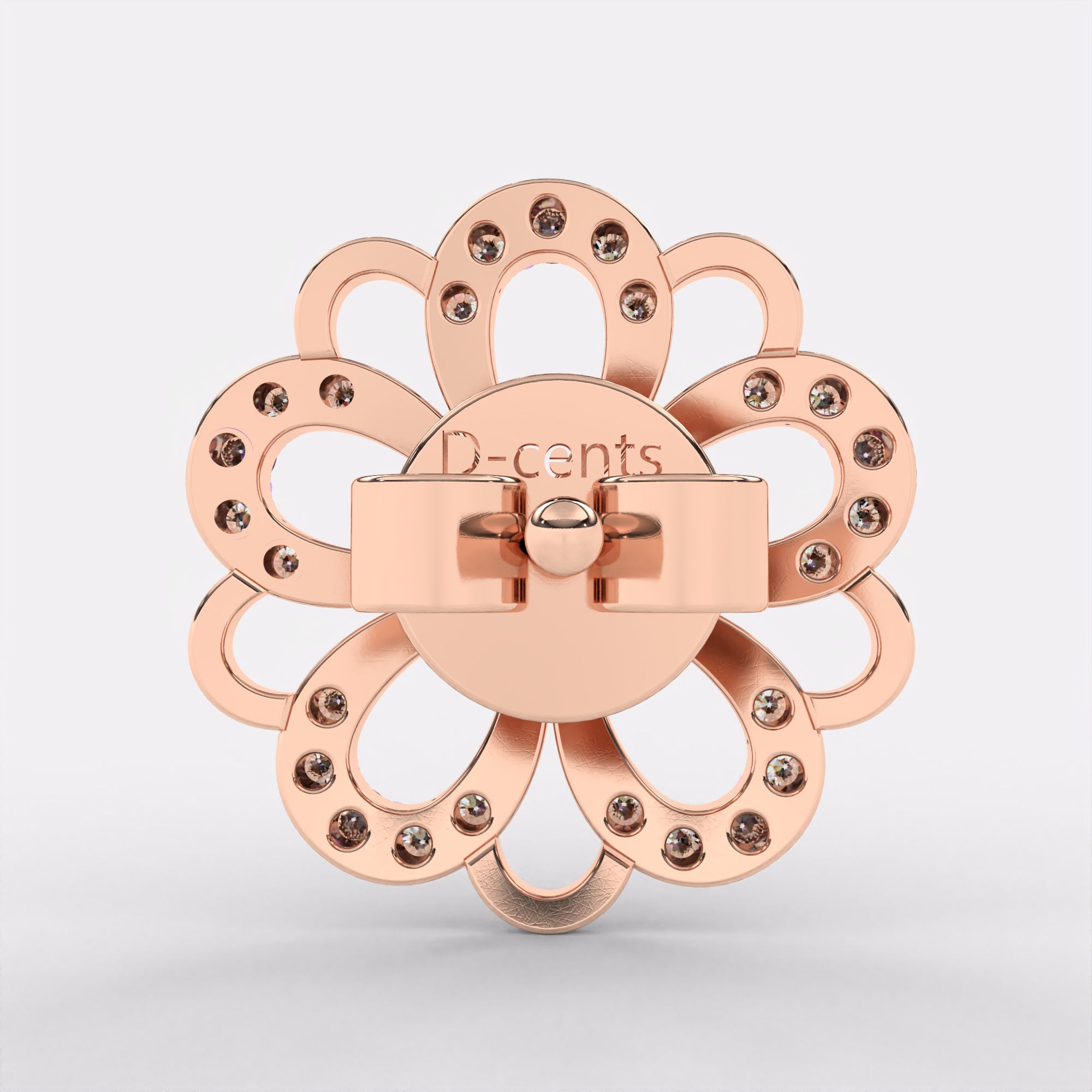 Lab Grown Bloom Diamond Stud Earrings