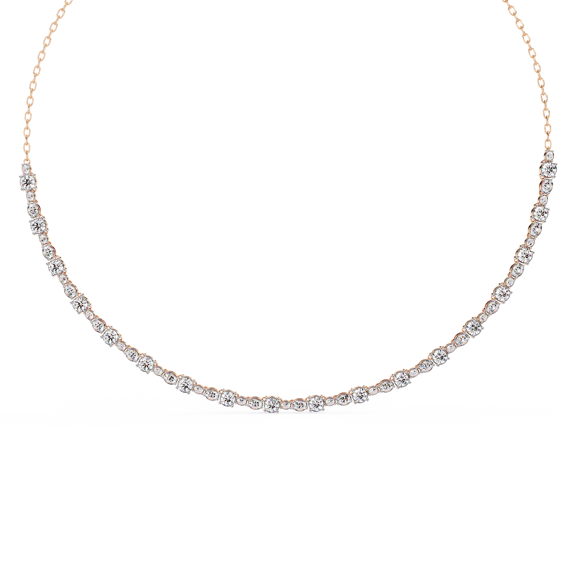 Lab Grown Diamond Choker Necklace