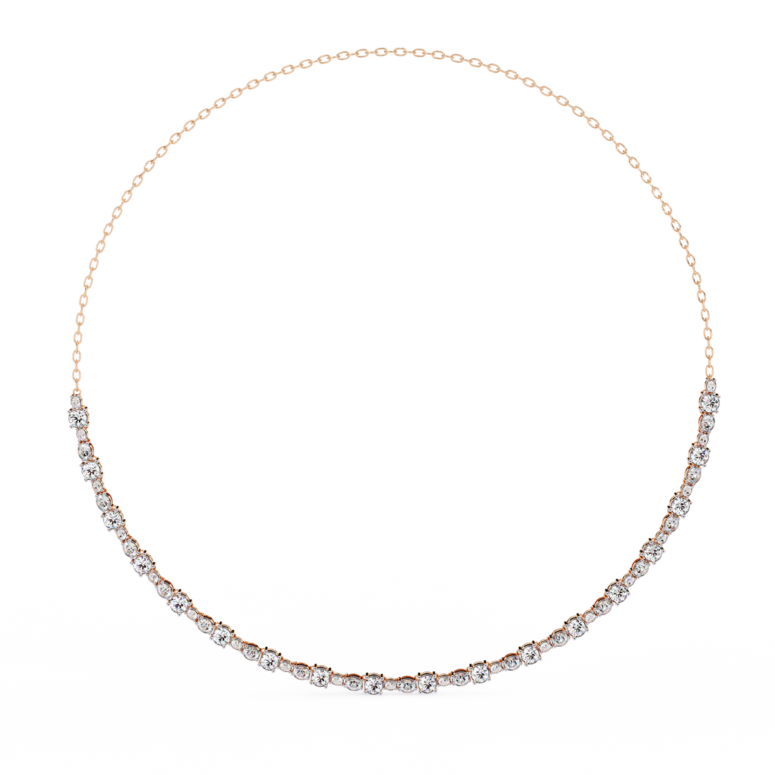 Lab Grown Diamond Choker Necklace