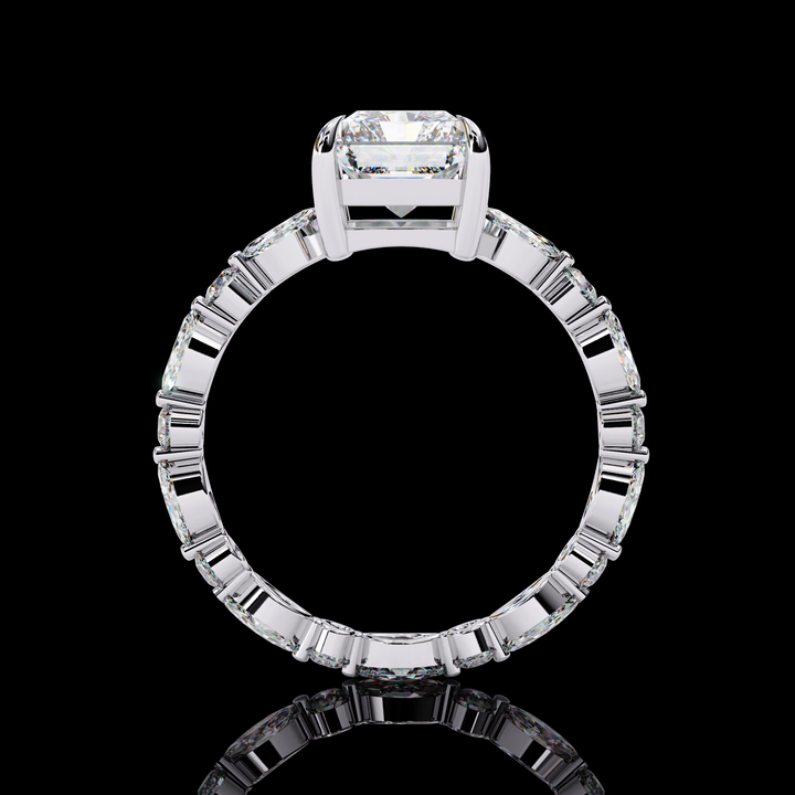 Lab Grown Radiant Diamond Ring