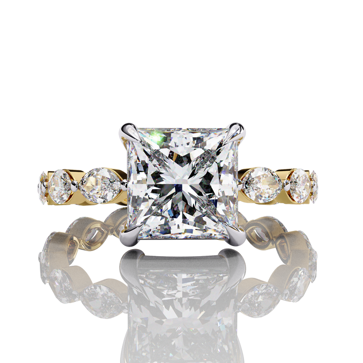 Lab Grown Solitaire Diamond Ring
