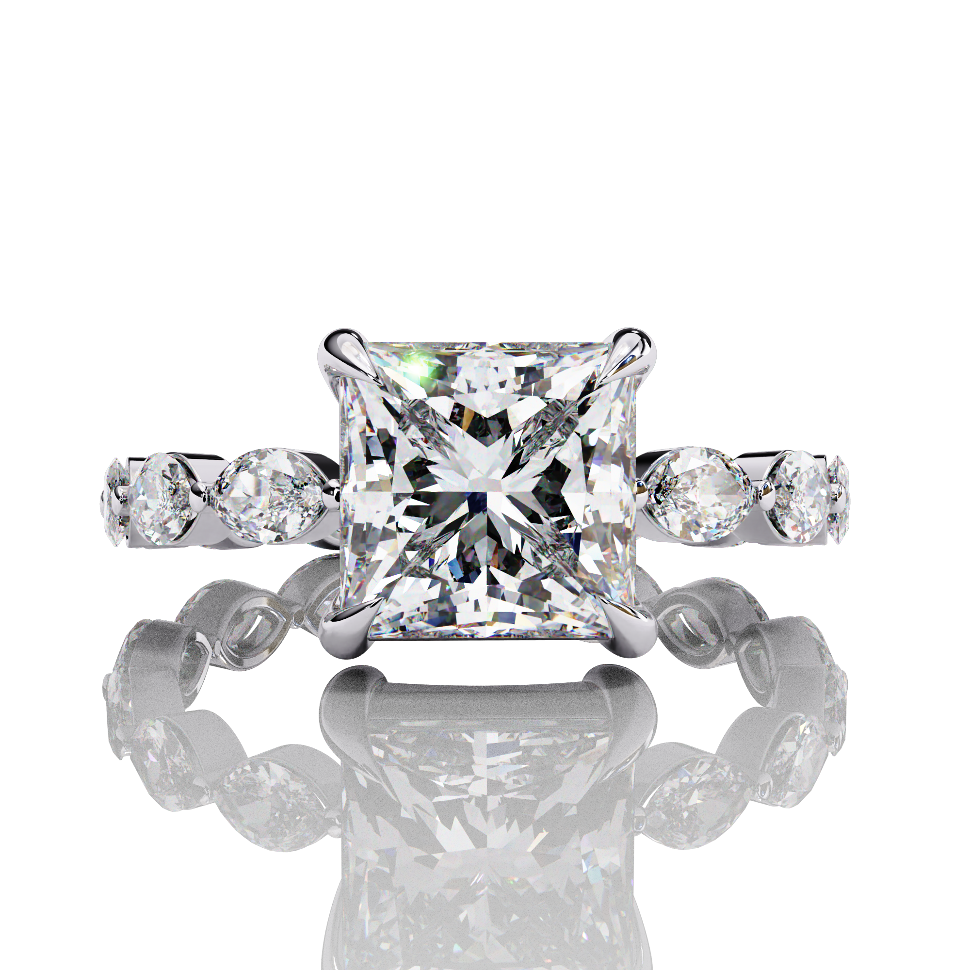 Lab Grown Solitaire Diamond Ring13