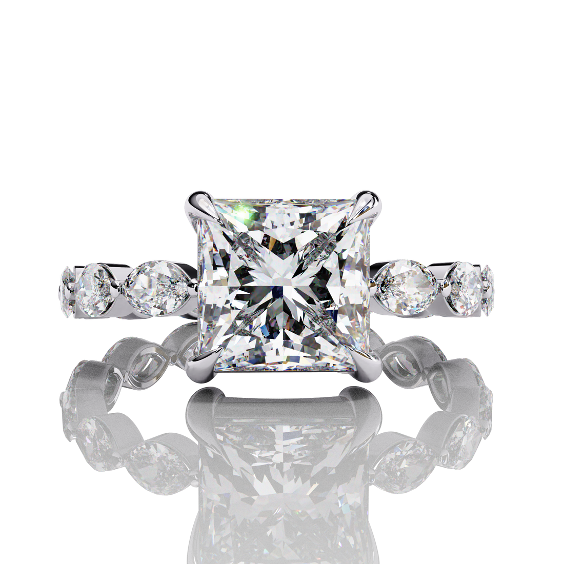 Lab Grown Solitaire Diamond Ring13