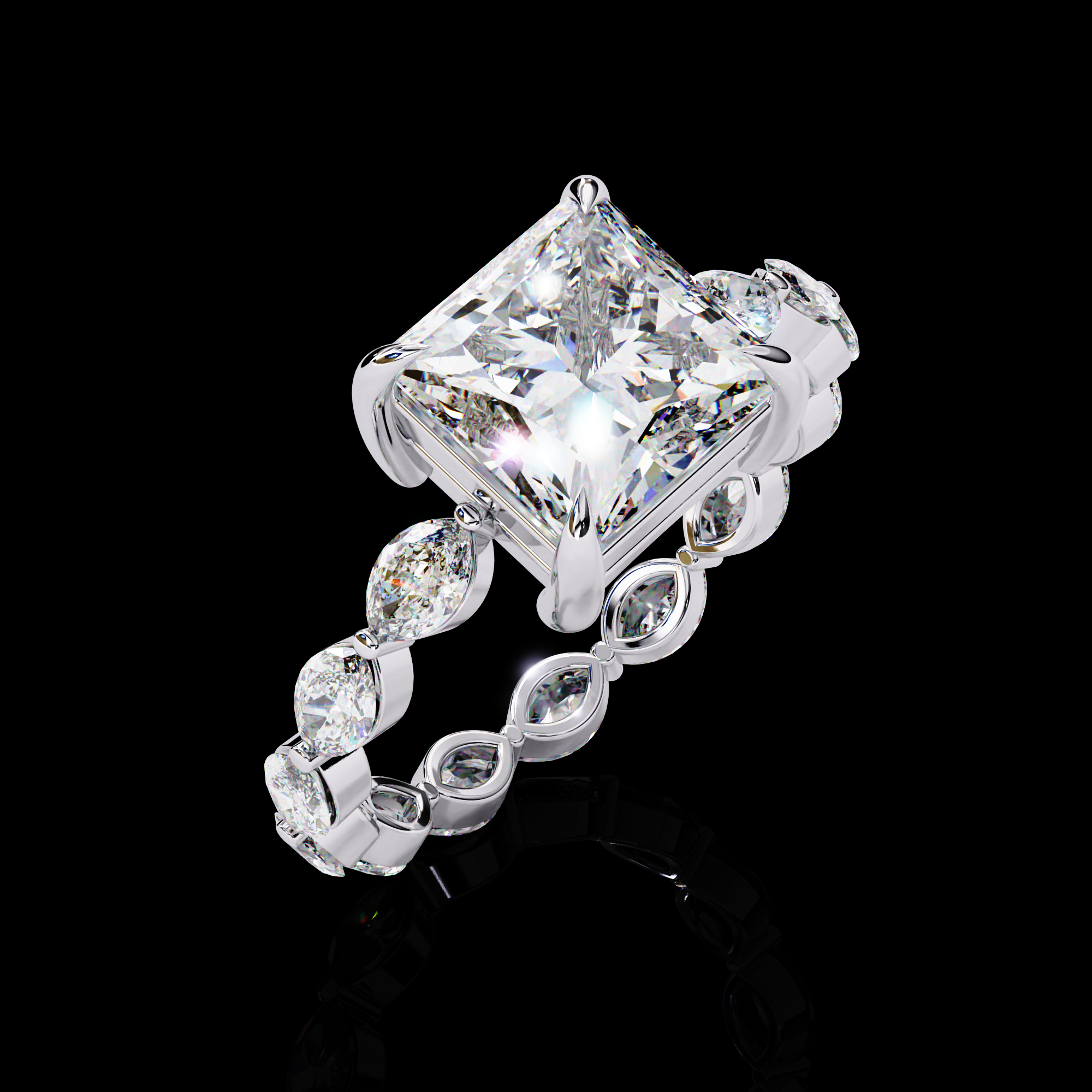 Lab Grown Solitaire Diamond Ring14