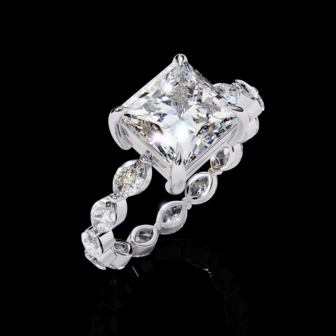 Lab Grown Solitaire Diamond Ring14