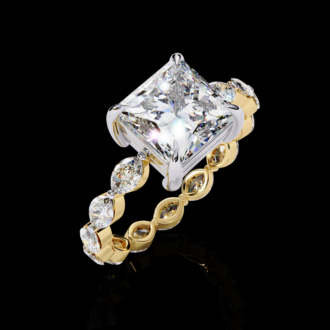 Lab Grown Solitaire Diamond Ring4